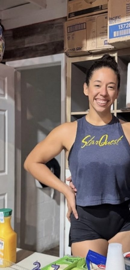 Aly after her transformation with Máquina Strength